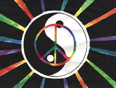 Artist: Rosa Lutrario, 18, Chatsworth HS
Instructor: M.E. Kasahara
Medium: watercolor and ink