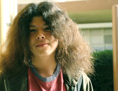 Adam Gonzalez, 16, San Gabriel HS: "It's big and poofy and some people like it or tell me to cut it. I have to comb and wet it every morning."

Photo by Steven Liang, 17, San Gabriel HS