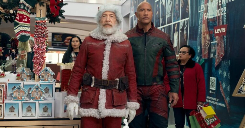 “Red One” review: The Rock saves Santa and hits Krampus