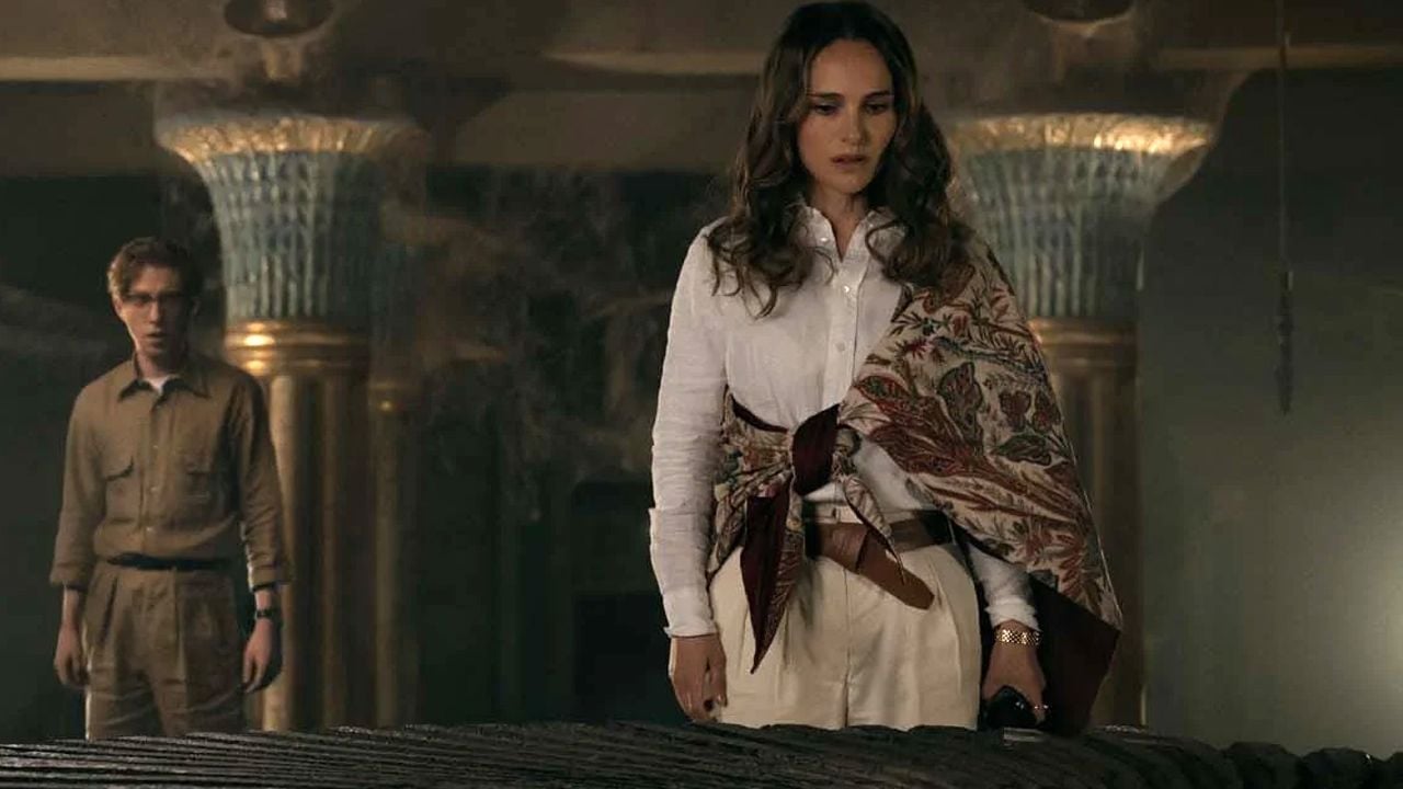 Natalie Portman also occurs in Indy's footsteps.