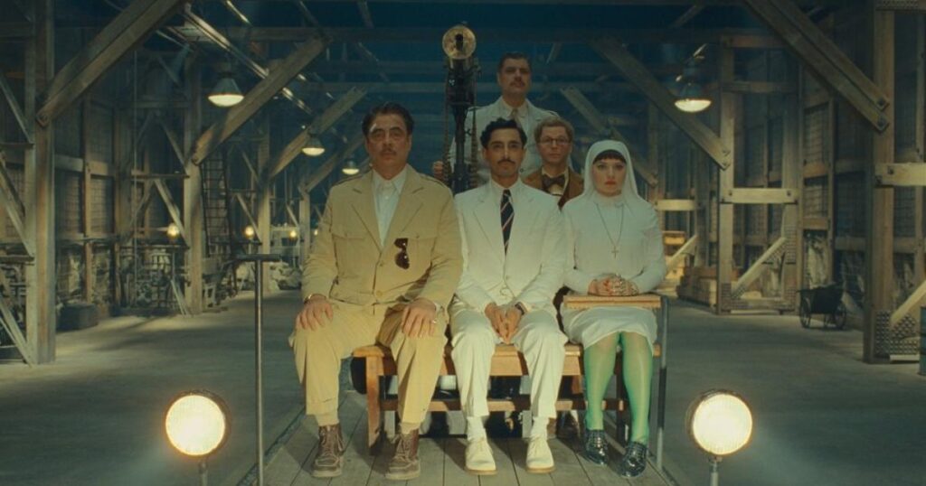 "The Phoenician master prank": Wes Anderson slightly tired