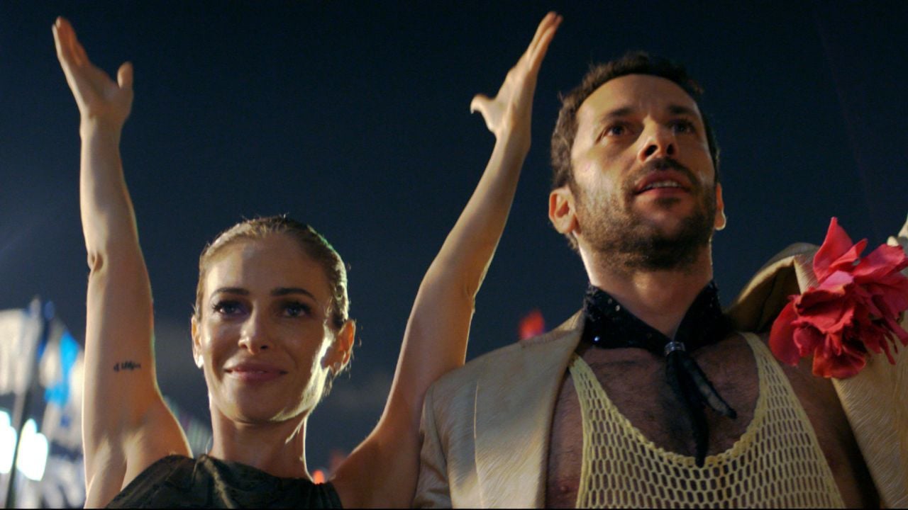 Y and Yasmin (Efrat Dor) plunge upside down into the lying party madness ...