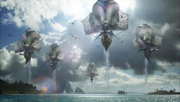 Sci-Fi balloons from the Avatar world