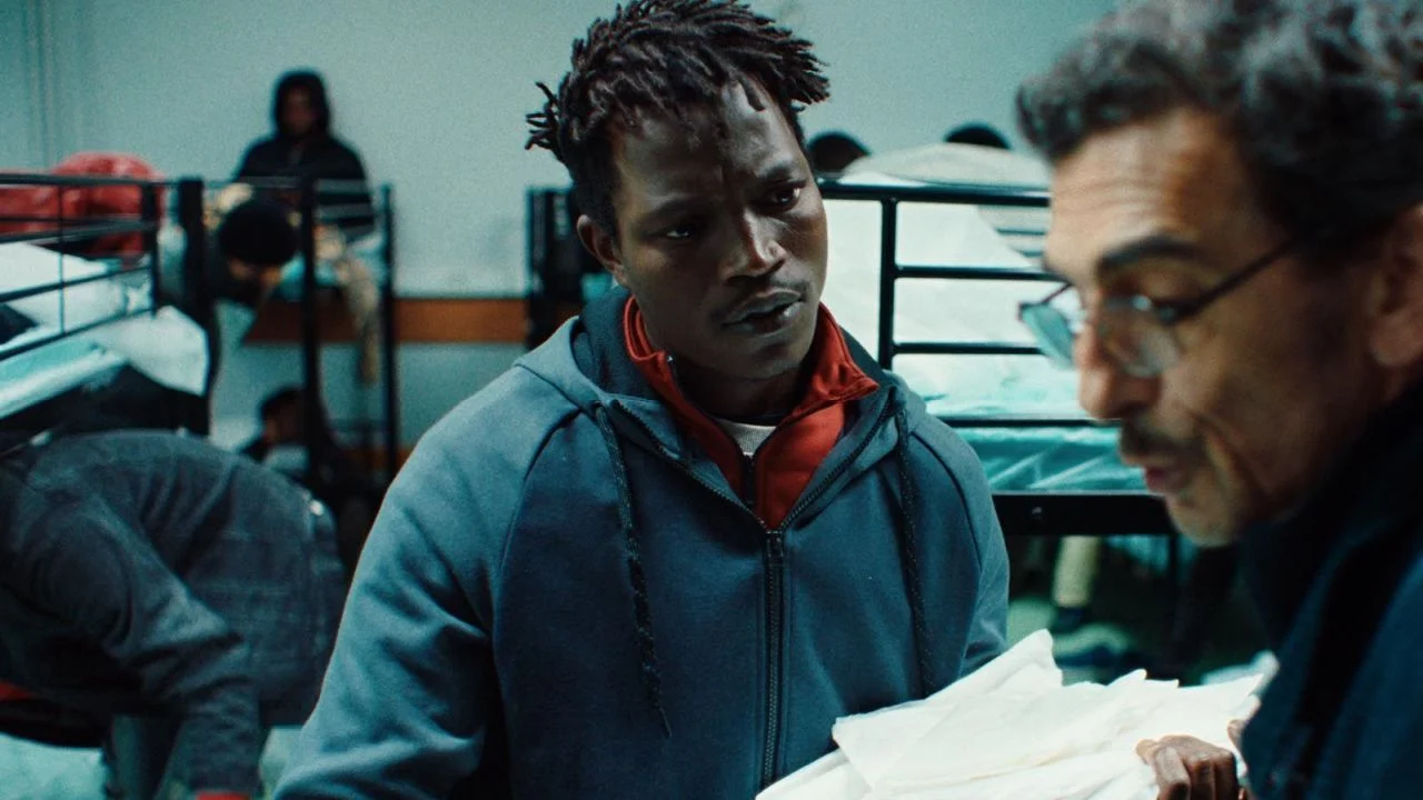 Souleymane (Abou Sangare) only has a place to sleep if he catches the last bus.