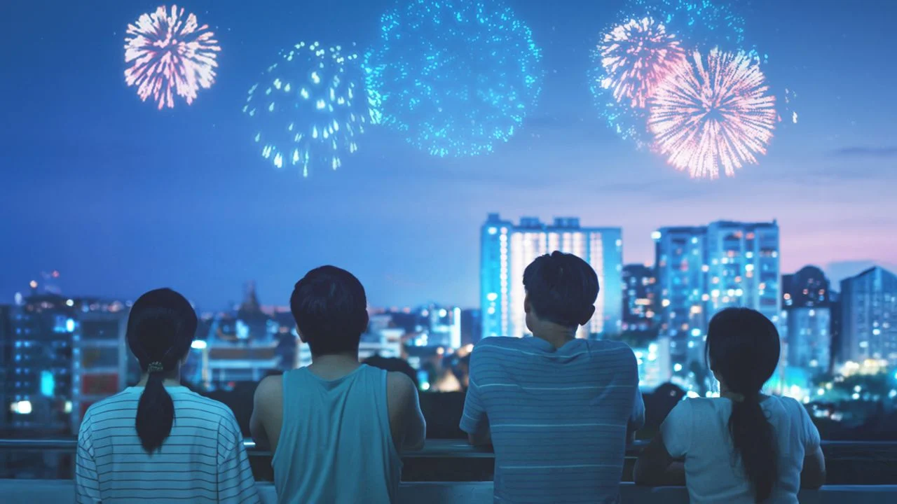 Your own apartment may be small and sparse, but the view is wonderful.