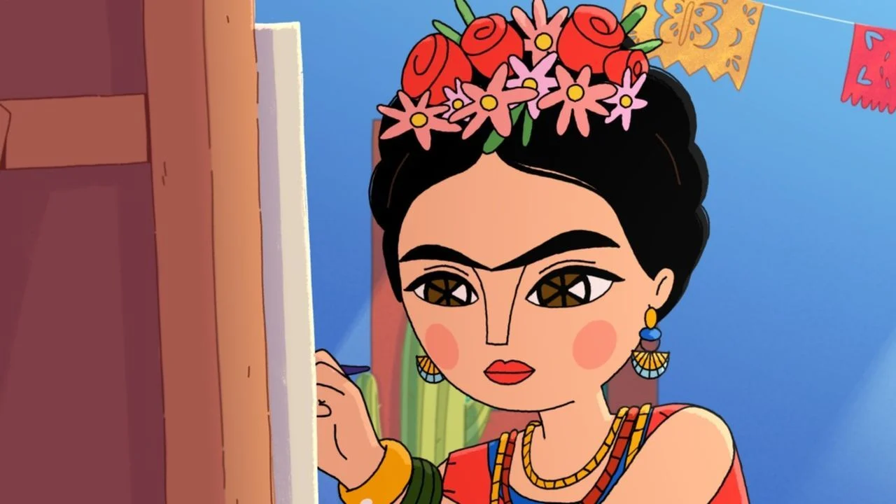 The artist Frida Kahlo is already present in the childlike figure, but initially only plays a minor role in the film.