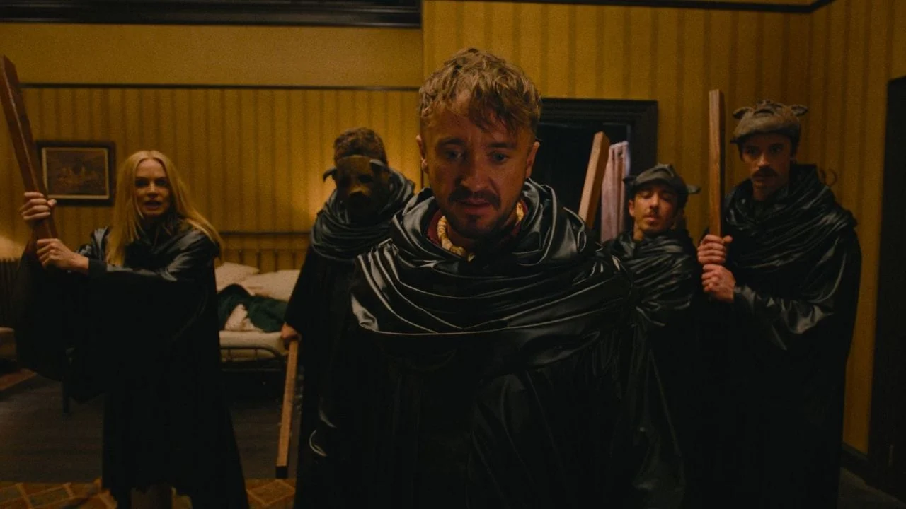 “Harry Potter” villain Tom Felton is also one of the murderous devil worshipers.
