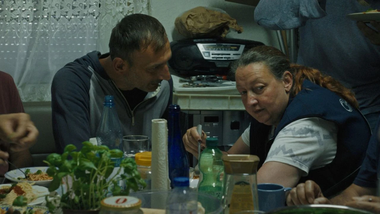 Even the lunch break becomes a rare luxury.