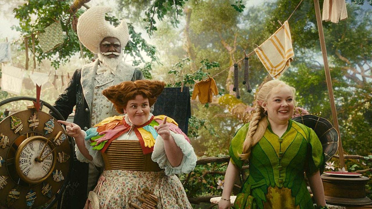 Moonface (Nonso Anozie), Mrs. Wash (Jessica Gunning) and Silky Hair (Nicola Coughlan) are just three of the fantastic characters that populate the Wonder World Tree.