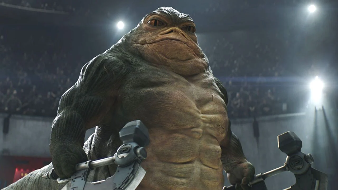 The hardened Rotta the Hutt no longer wants to have anything to do with his infamous father Jabba.