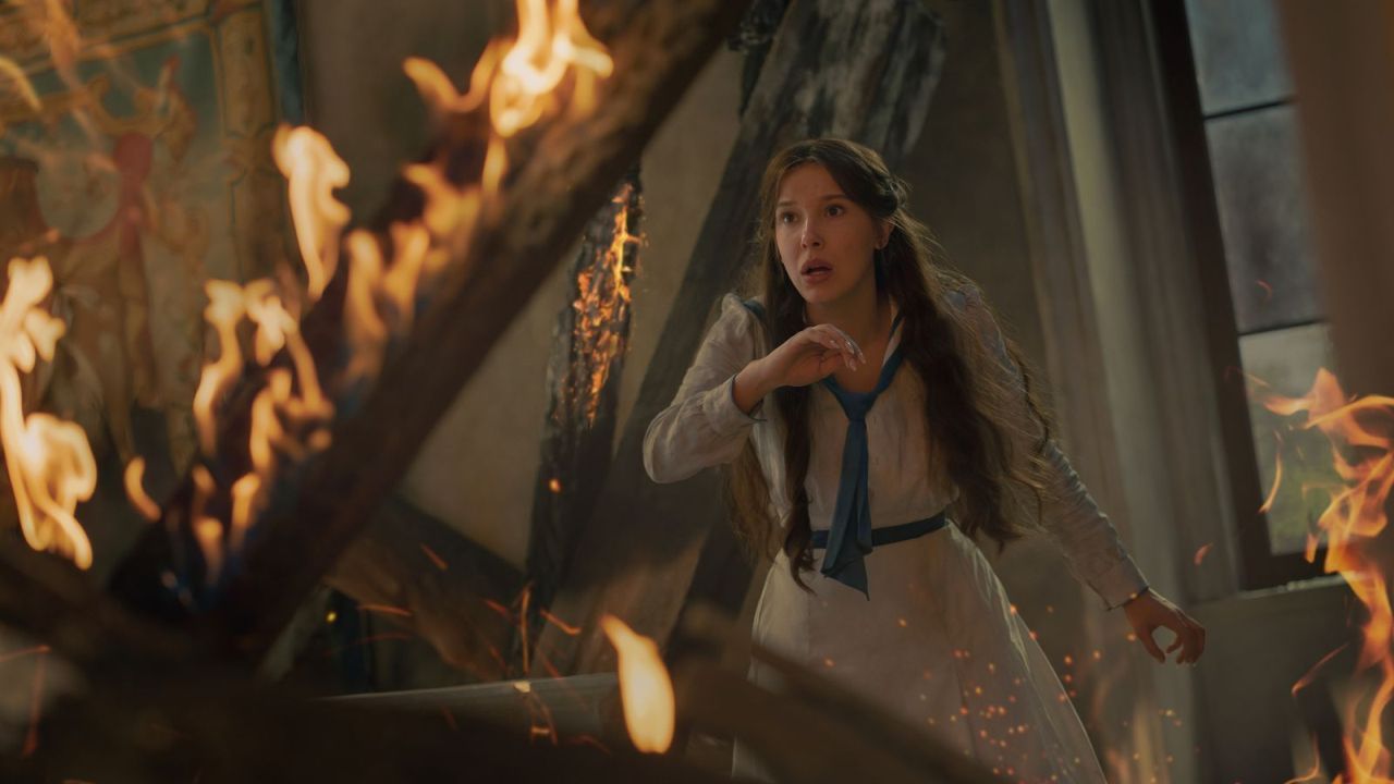 Enola Holmes may have imagined her wedding night to be fiery, but definitely not like this...