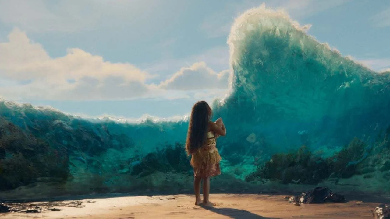 The live-action film is significantly less colorful compared to the animated film.