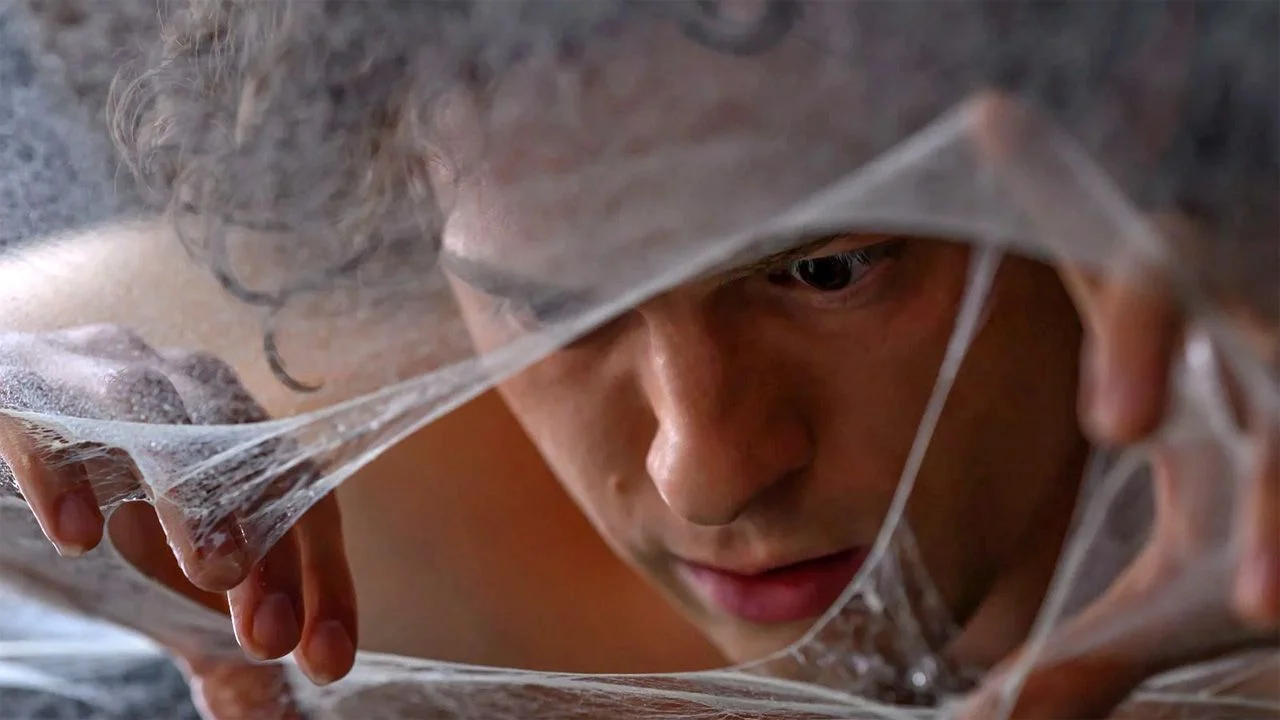 Peter's inner trauma is soon reflected in many physical changes.