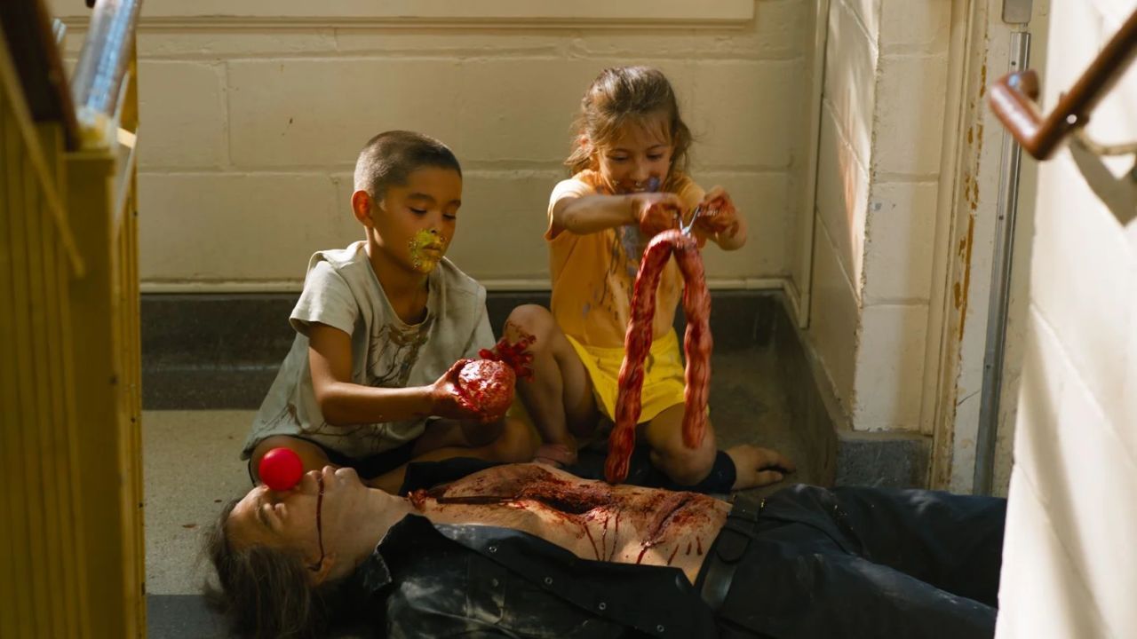 The children show no mercy.