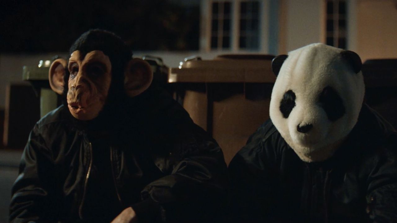 You can even see the reference to German rap in the masks.