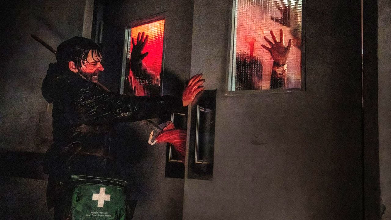 Bryan (Austin Abrams) doesn't want to open this door, but rather close it.