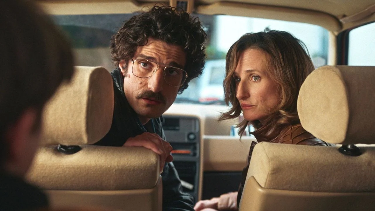 Father Yves (Louis Garrel) and mother Sandrine (Camille Cottin) don't have things under control nearly as well as they would like their sons to believe.