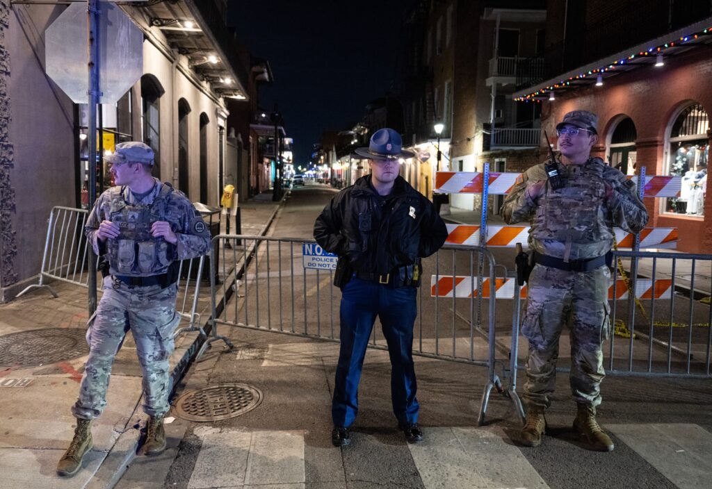 Attack in New Orleans, inspired by the Islamic State group, revives familiar fears