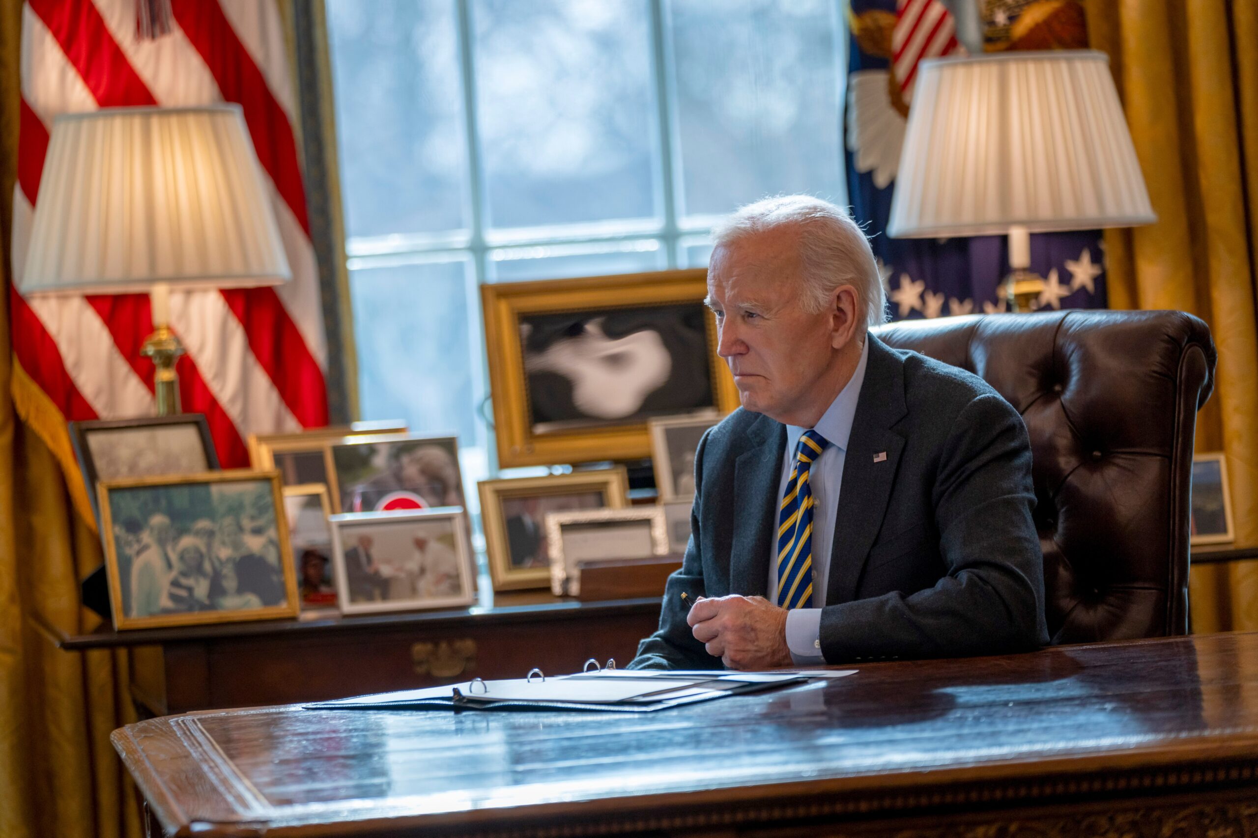 Biden will bid farewell to the nation on Wednesday from the Oval Office in prime time