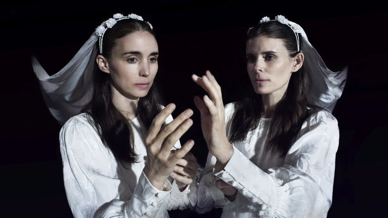 In the opening credits of “Bucking Fastard,” the names of the leading actresses are merged together and listed as Kate Rooney Mara.