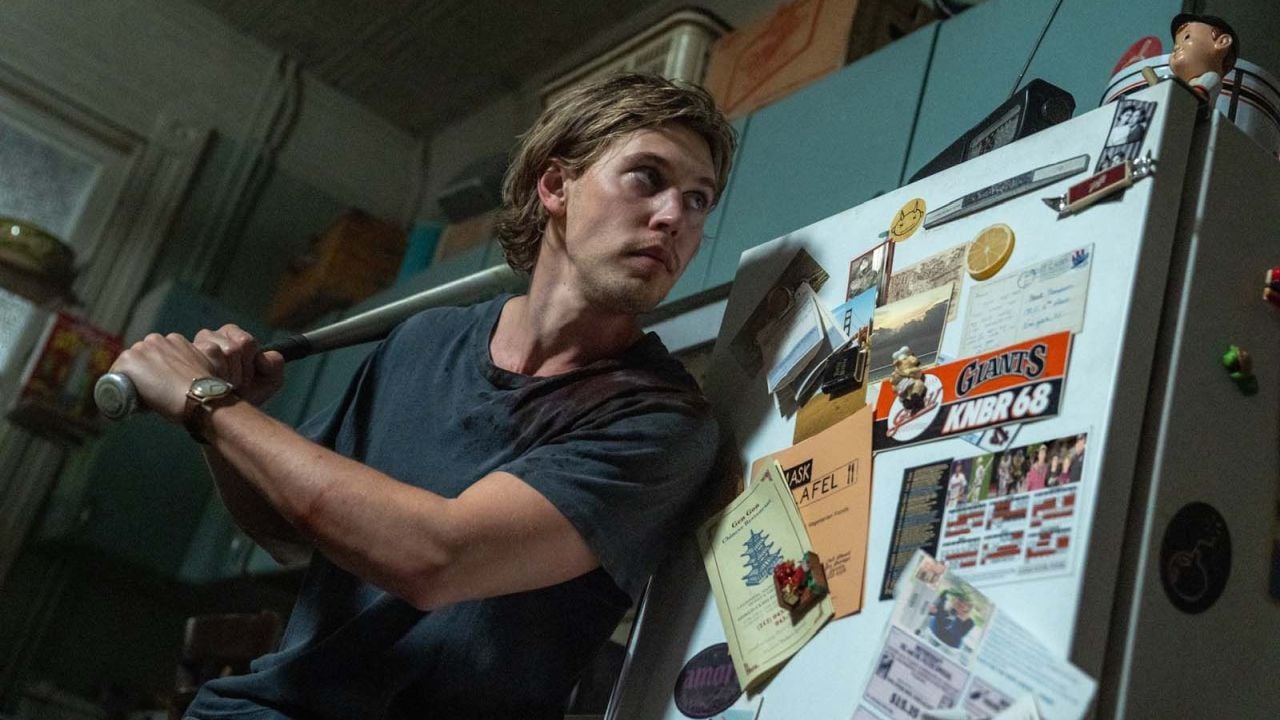 Hank Thompson (Austin Butler) falls back on his experience as a near-based baseball professional, but is still brutal.