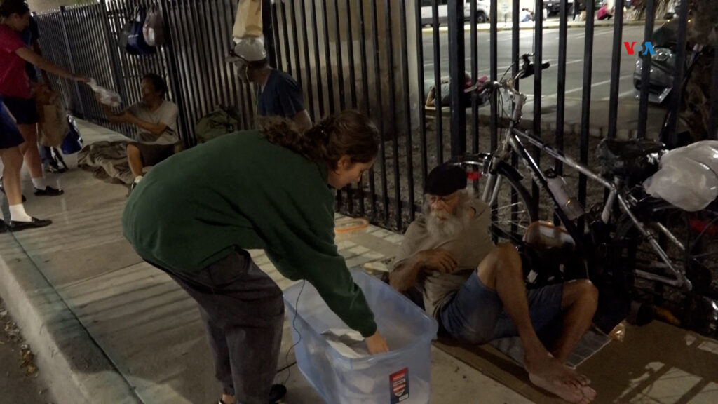 How does Miami combat the homeless crisis?