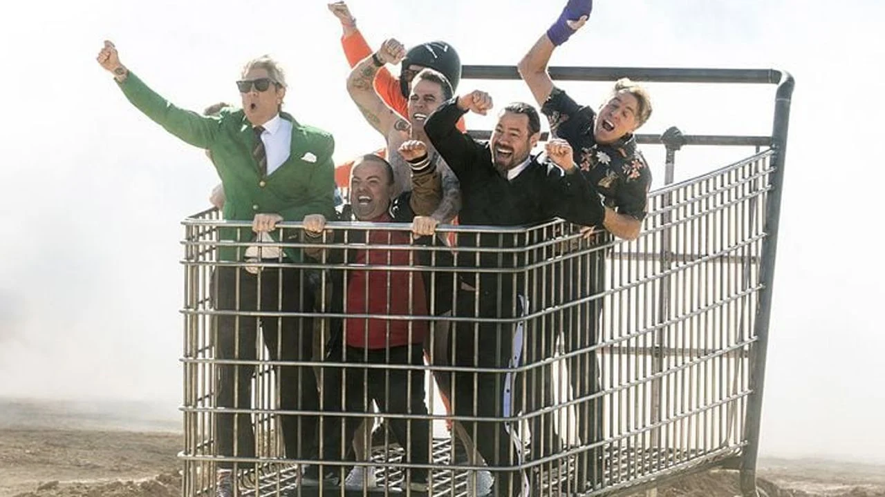 The legendary shopping cart stunt from the first “Jackass” film is getting a new edition!