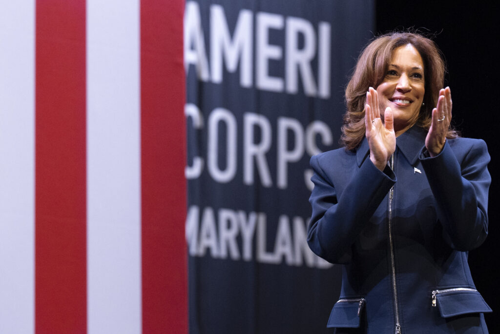 Kamala Harris asks students to "keep fighting" after loss to Trump