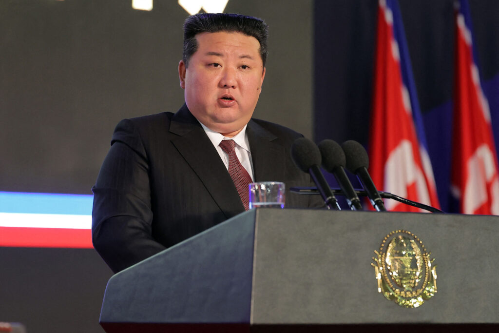 Kim Jong-un accuses the US of stoking tension and warns of nuclear war