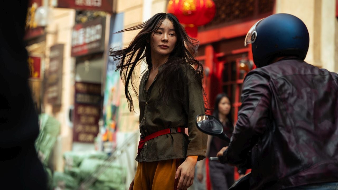 In search of her sister, Mei (Yaxi Liu) does not make a prisoner.