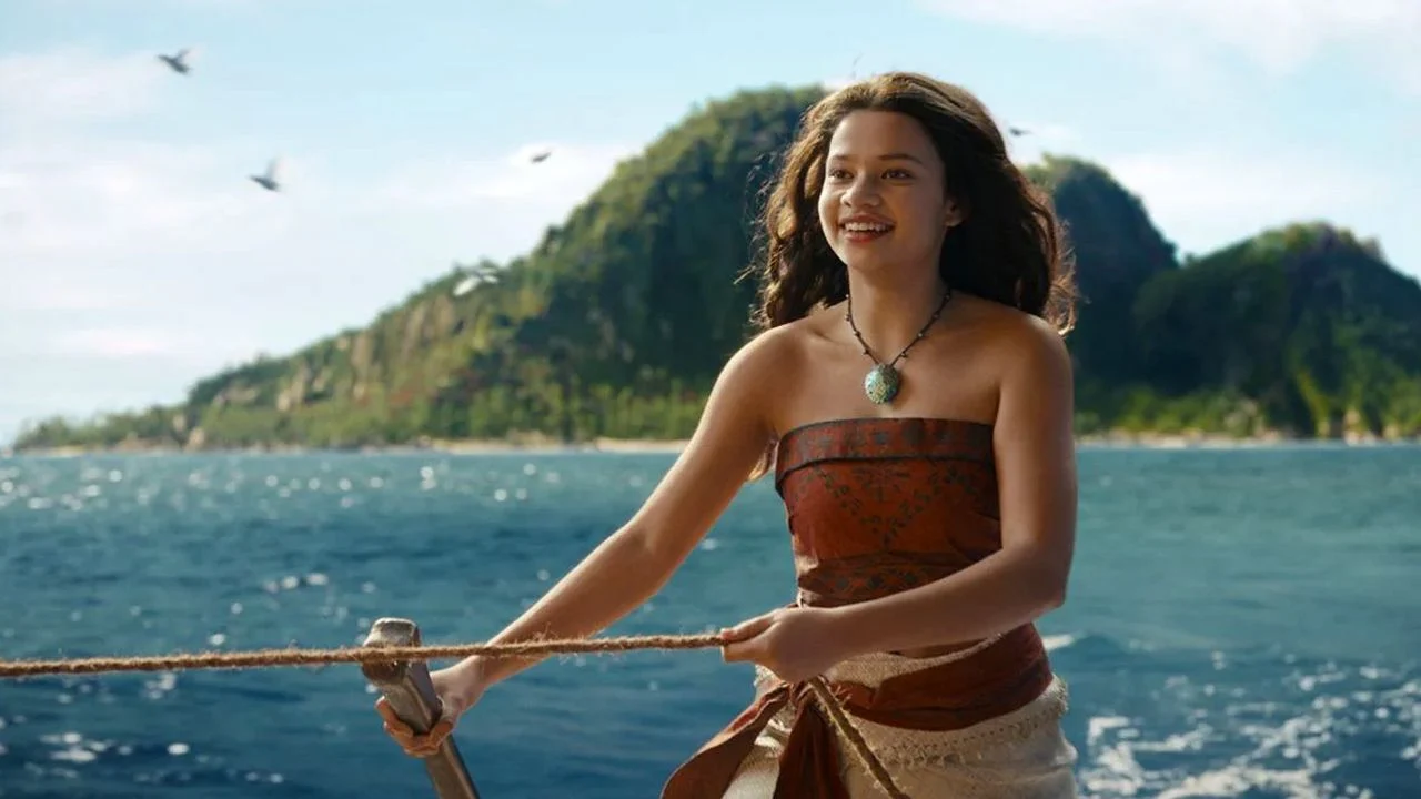 Now also in real life: Catherine Laga'aia as Moana