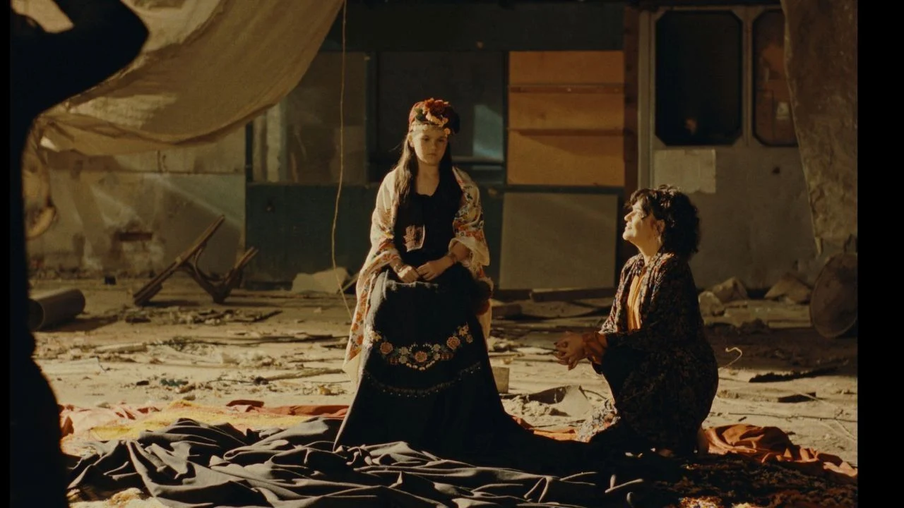 Alexandre Nour Desjardins: The photo shoot is intended to highlight Nina's (Sofia Stanina) traditional origins.