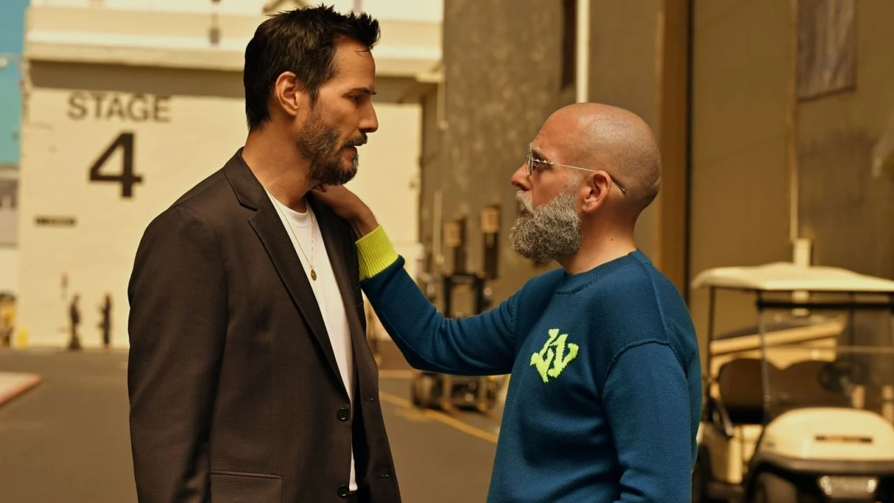 The one on the left is Keanu Reeves, who never ages anyway. But honestly, would you have recognized Jonah Hill straight away?