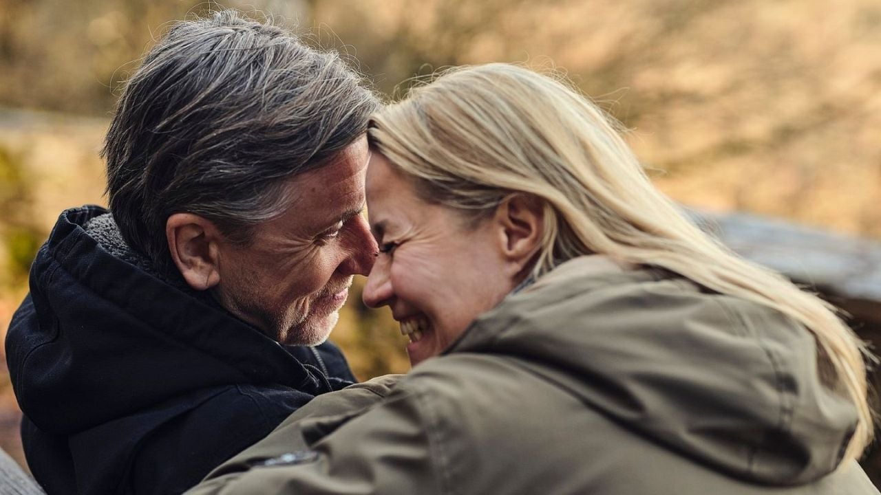 The reunion wasn't necessarily voluntary. Still, there's a lot to discuss between Lucas (Tim Roth) and Edith (Trine Dyrholm).