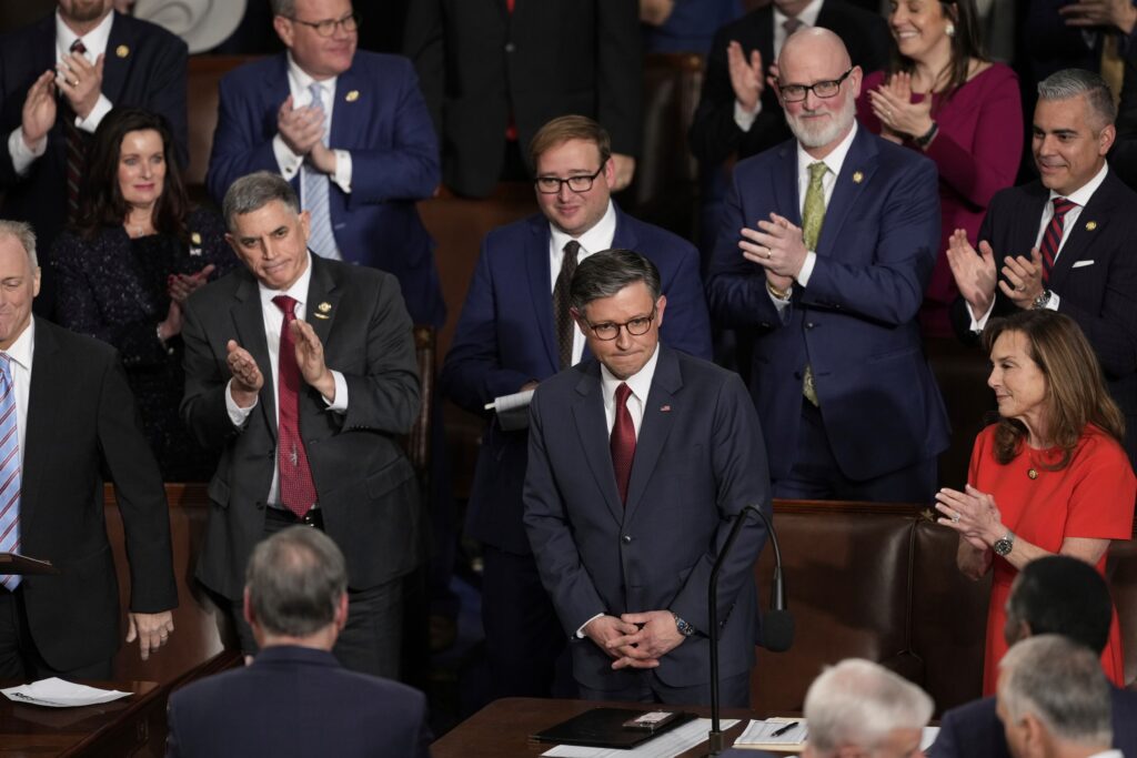 Republican Mike Johnson re-elected as speaker of the US House of Representatives