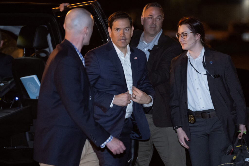 Rubio travels to Saudi Arabia for conversations between the US and Ukraine, then to Canada for G7