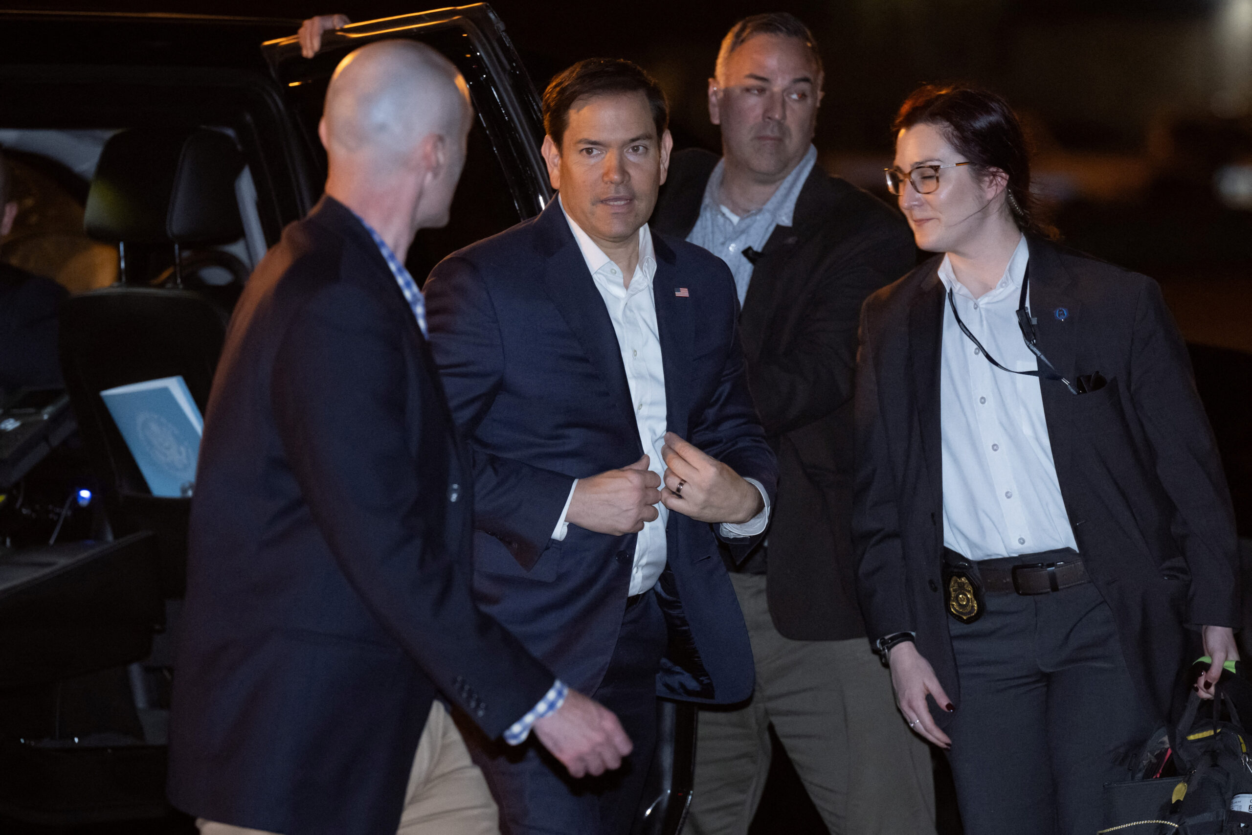 Rubio travels to Saudi Arabia for conversations between the US and Ukraine, then to Canada for G7