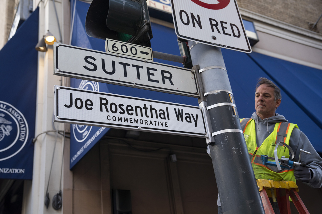 San Francisco names street after Associated Press Iwo Jima photographer