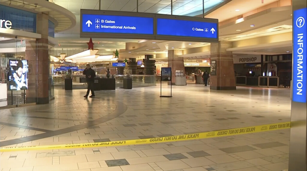 Shooting at Phoenix airport on Christmas leaves three injured