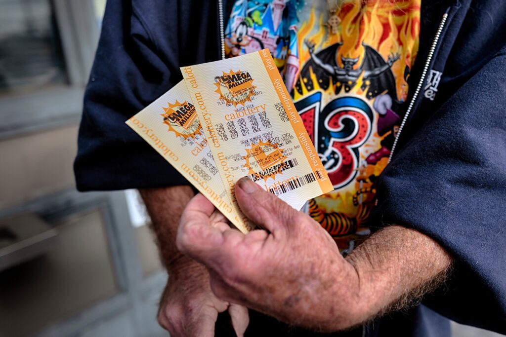 The $1.22 billion winning lottery ticket was bought in California
