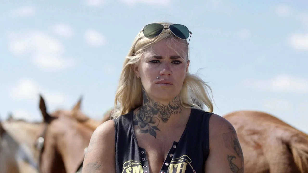 Tabatha Zimiga dedicates her life to horses – in “The New West” the rancher plays herself.