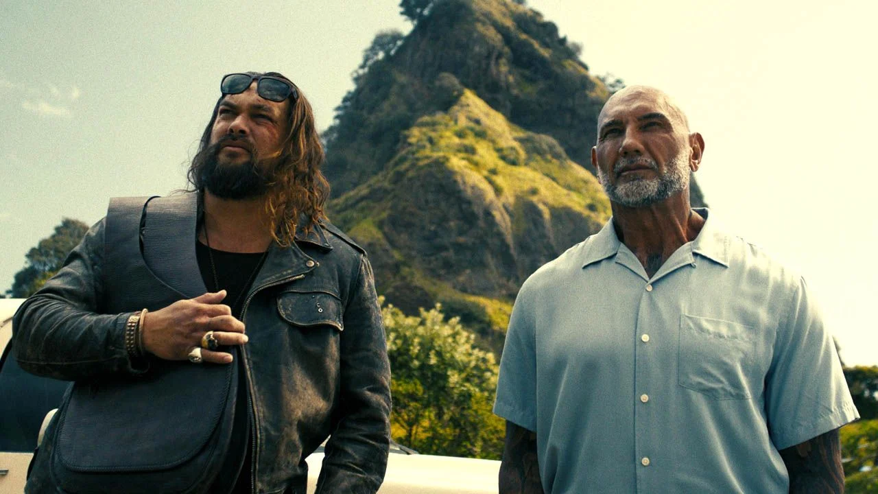 Jason Momoa actually announced that he and Dave Bautista would be in swimsuits for most of