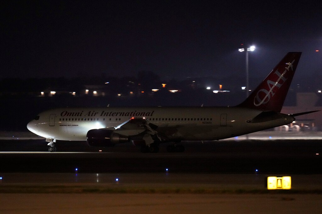 Three Americans arrive in Texas after prisoner exchange with China