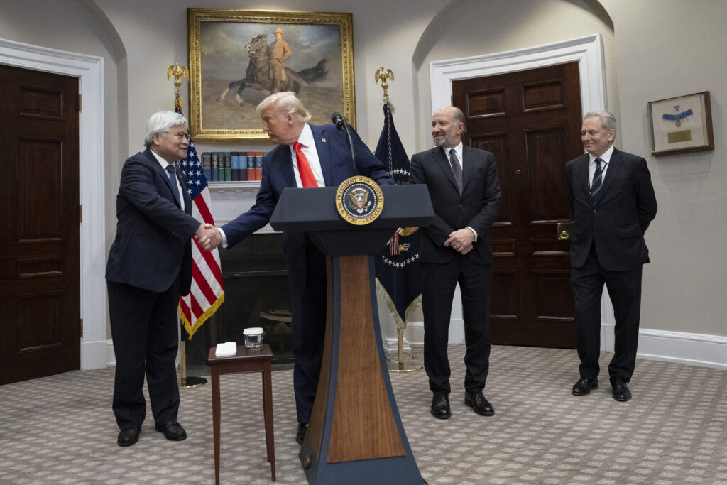 Trump announces new investment to expand semiconductor manufacturing in the US