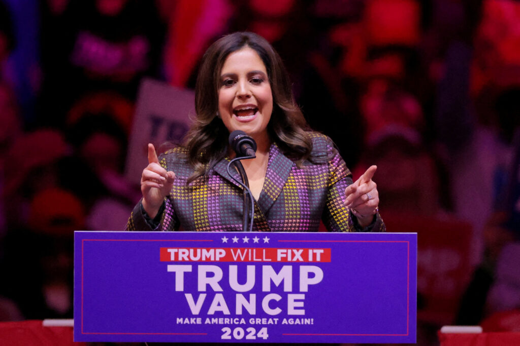 Trump chooses Congresswoman Elise Stefanik as ambassador to the UN