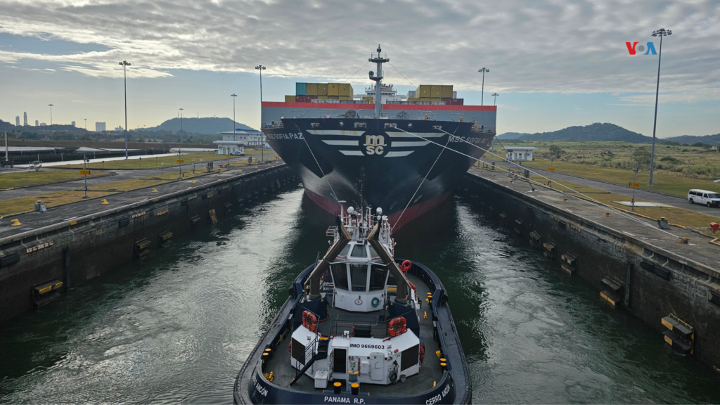 What does Panama mean to Marco Rubio's visit in the middle of the controversy on the channel?